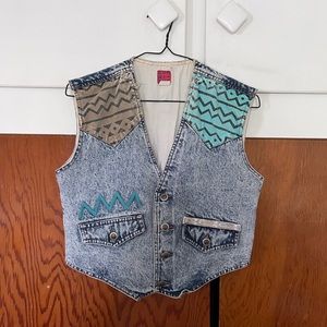 Denim vest